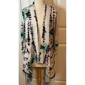 About A Girl Open Front Cardigan Multicolor‎ Size XL